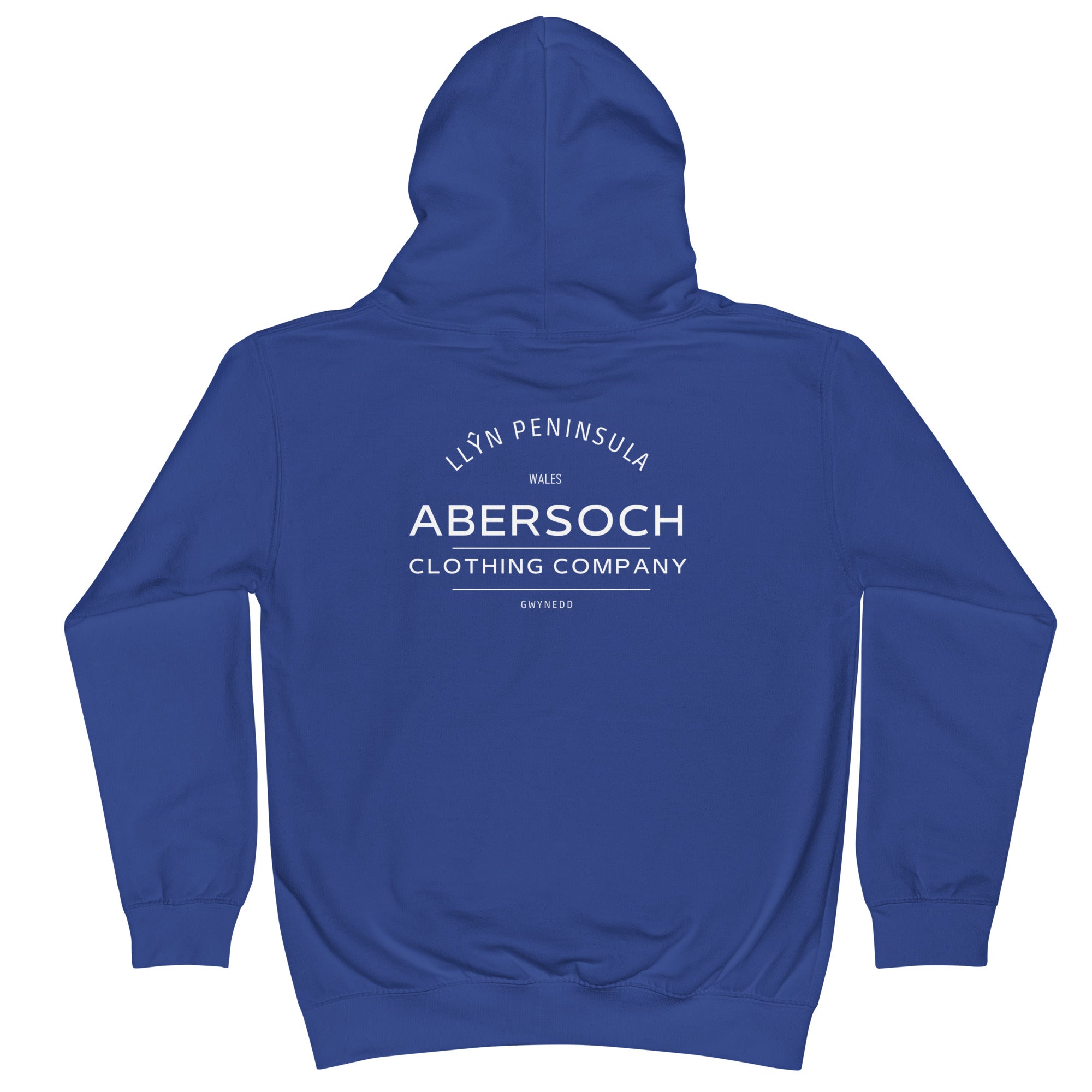 Abersoch Clothing Company White Boys Hoodie image 4