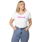 Abersoch PWR Women’s Ffitted V-neck T-shirt image 12