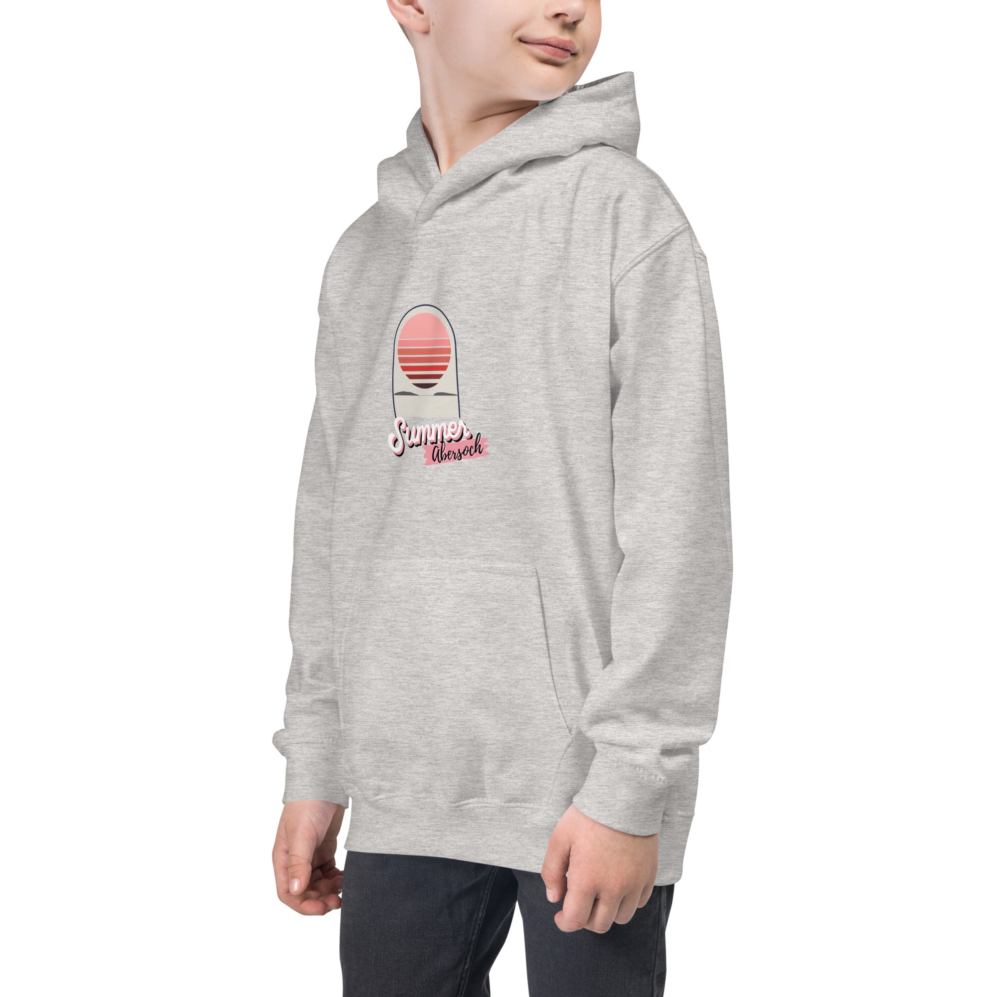 Abersoch Summer Sunset Boys Hoodie image 9