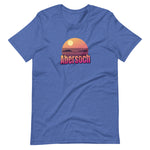 Abersoch Retro Sunset Staple Women T-shirt image 7