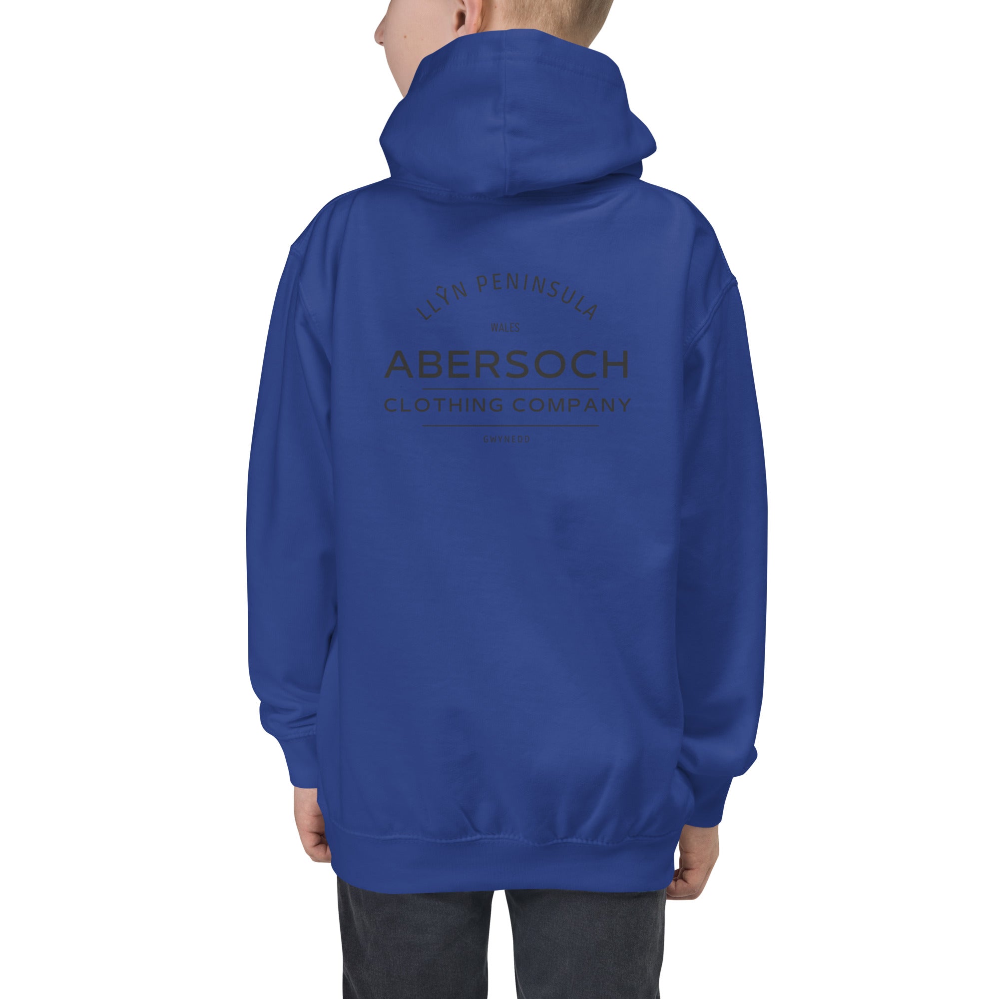 Abersoch Clothing Company Black Boys Hoodie image 1