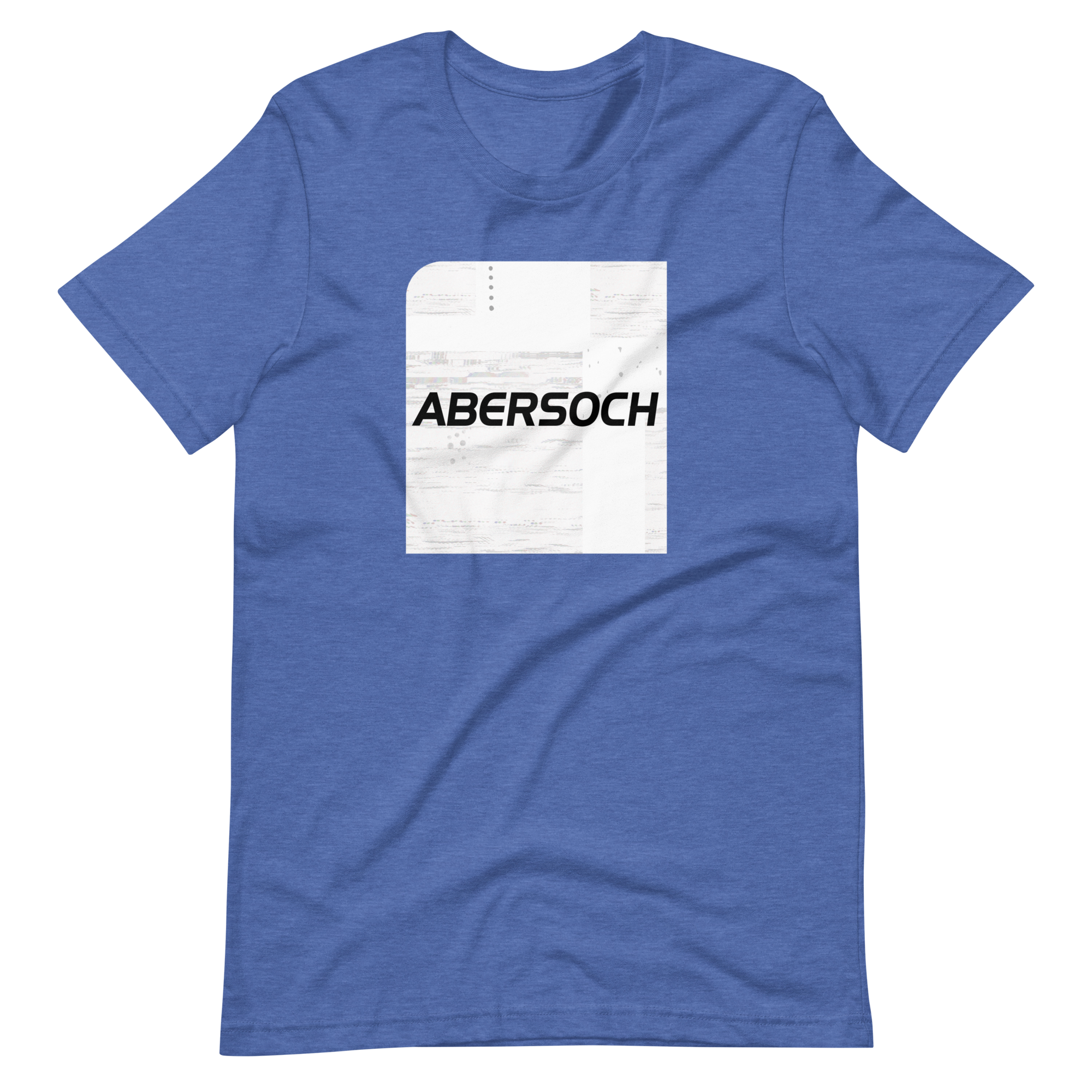 Abersoch Typography Distressed White Square Staple T-Shirt image 11