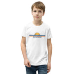 Abersoch Retro Line Sunset Boys Short Sleeve T-Shirt image 5