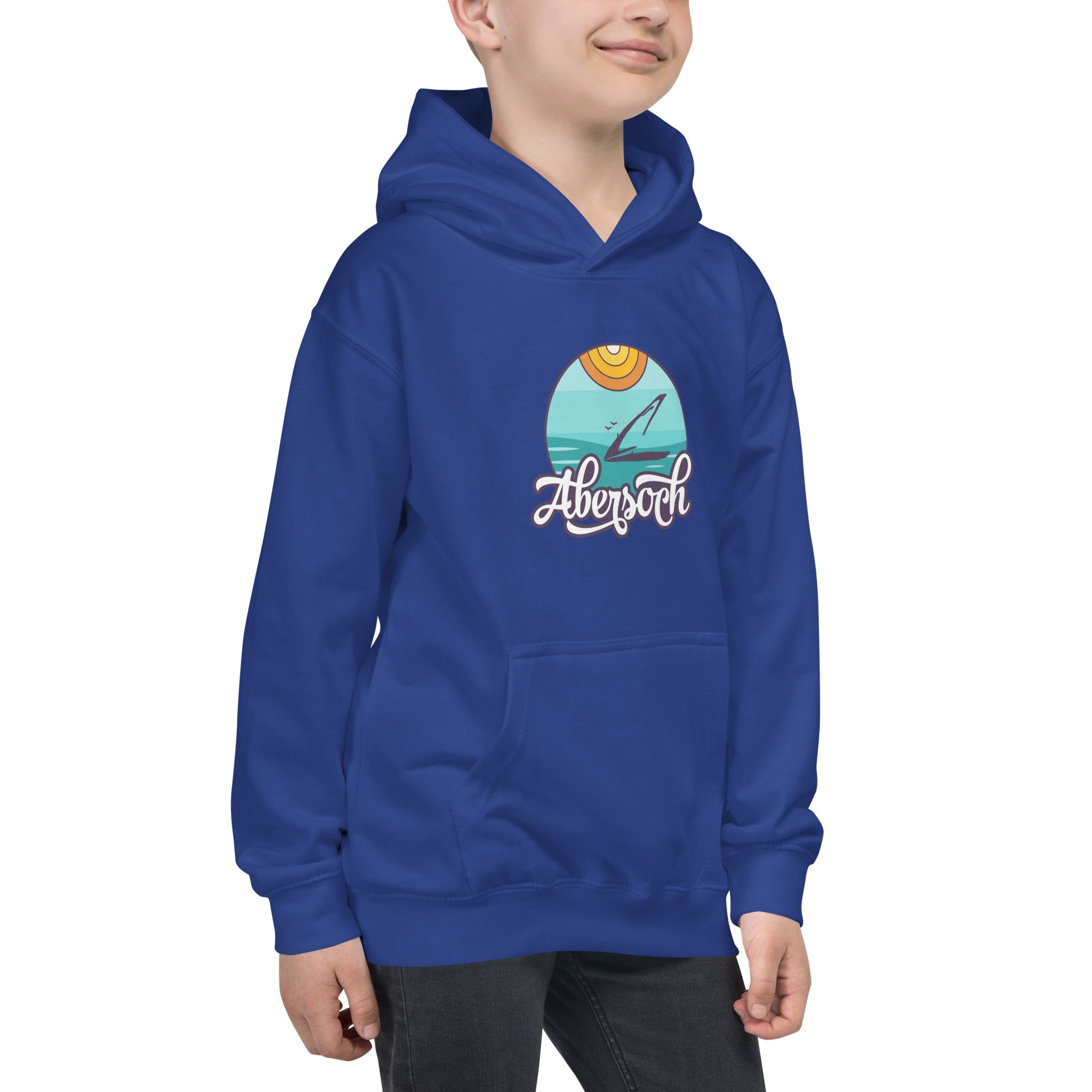 Abersoch Sea Beach Boys Hoodie image 2