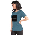 Abersoch Typography Black Square Staple Women T-shirt image 1