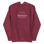Abersoch Clothing Company White Women Premium Hoodie - S, Maroon image