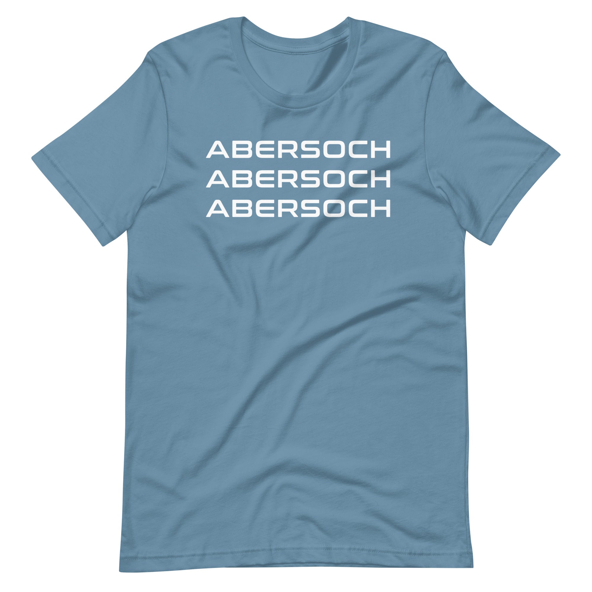 Abersoch Triple Typography White Staple T-Shirt image 7