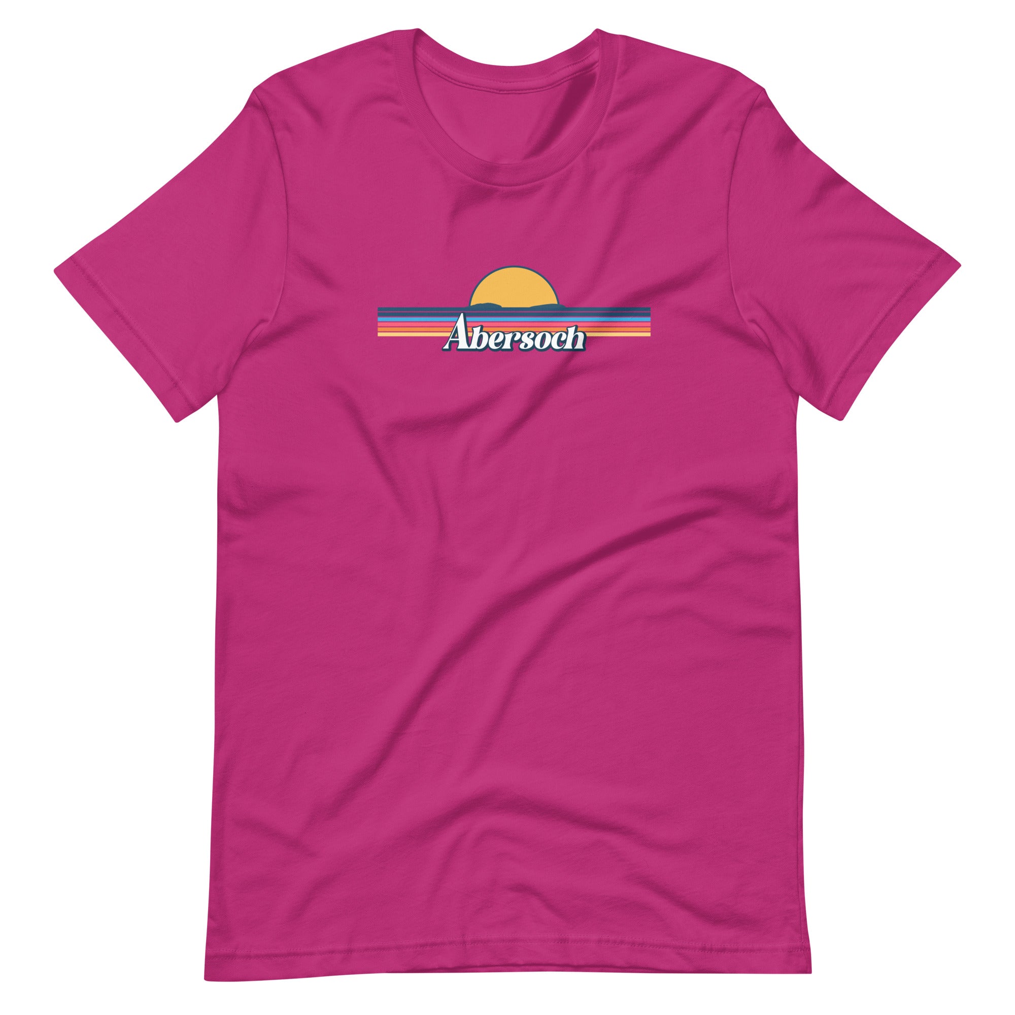 Abersoch Retro Line Sunset Staple Women T-shirt image 3