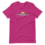 Abersoch Retro Line Sunset Staple Women T-shirt image 3