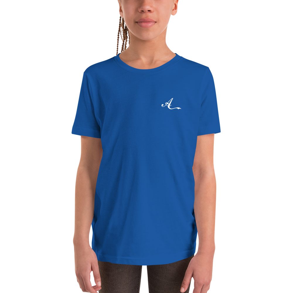 Abersoch Clothing Company White Girls Short Sleeve T-Shirt image 0