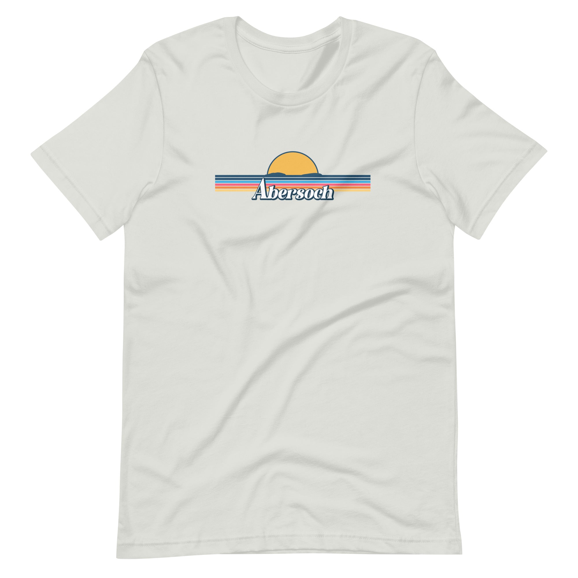 Abersoch Retro Line Sunset Staple Women T-shirt image 7