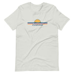 Abersoch Retro Line Sunset Staple Women T-shirt image 7