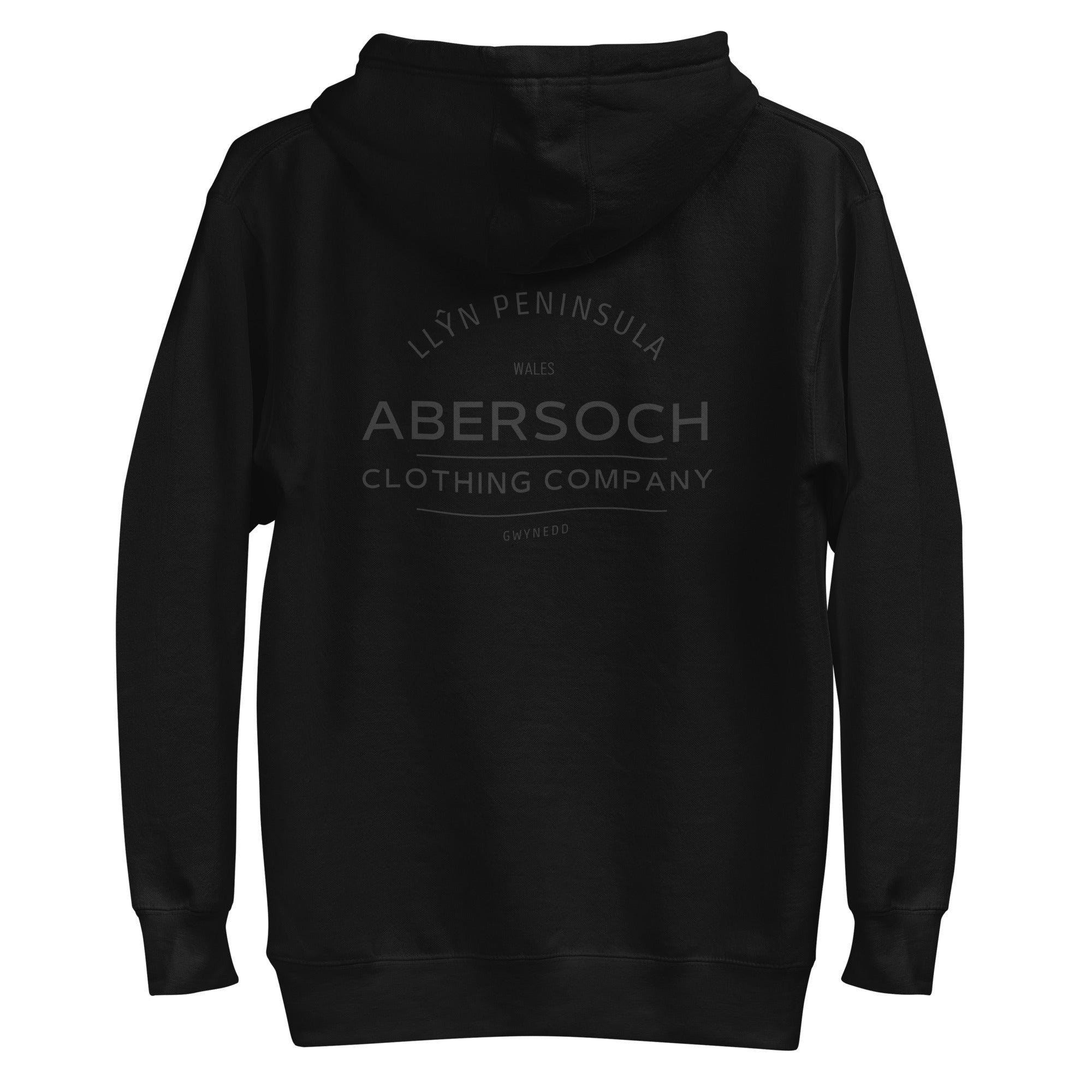 Abersoch Clothing Company Black Premium Hoodie image 2