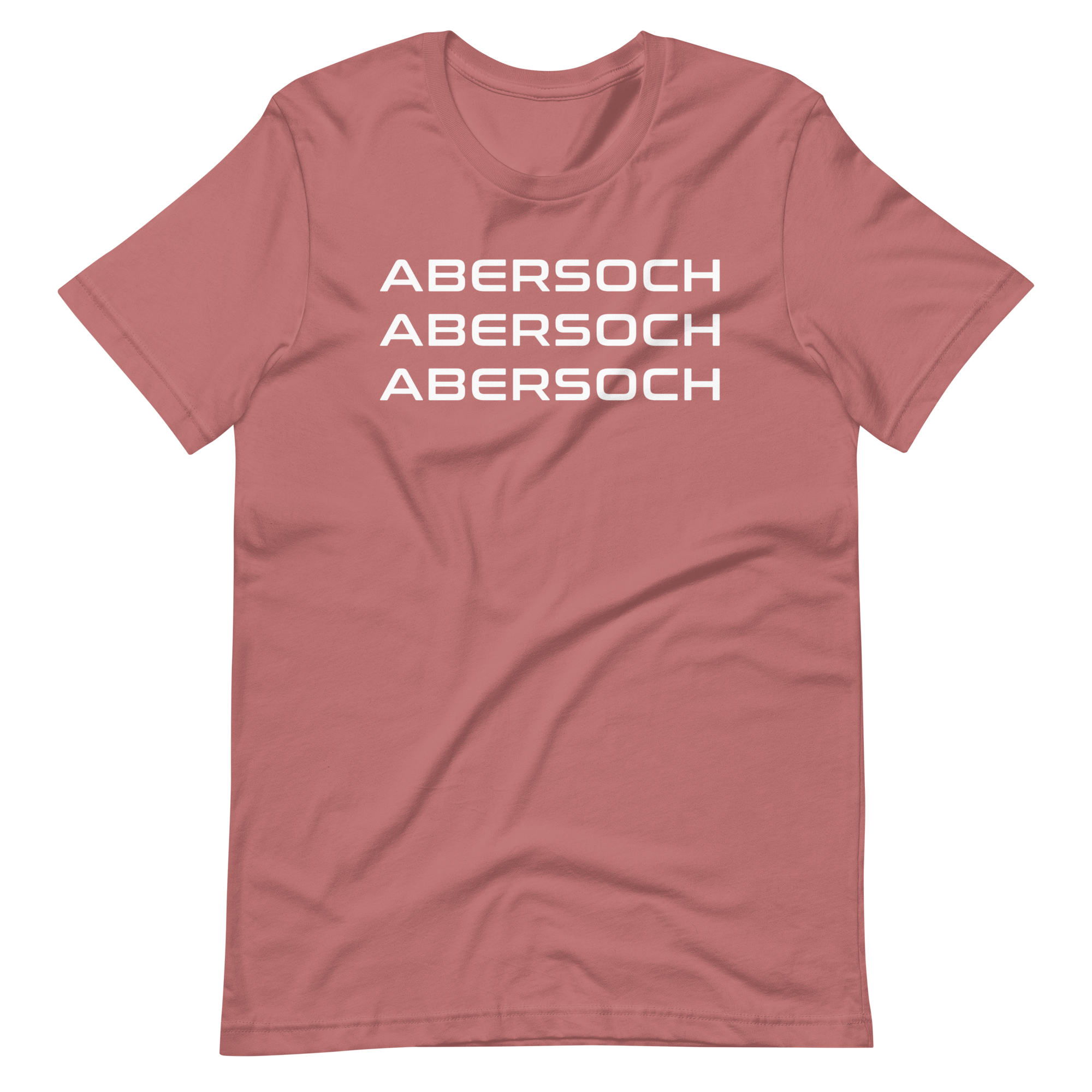 Abersoch Triple Typography White Staple T-Shirt image 10