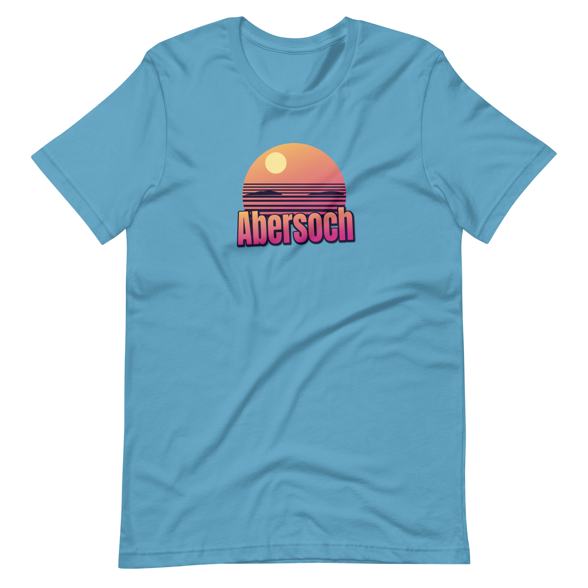 Abersoch Retro Sunset Staple T-Shirt image 10