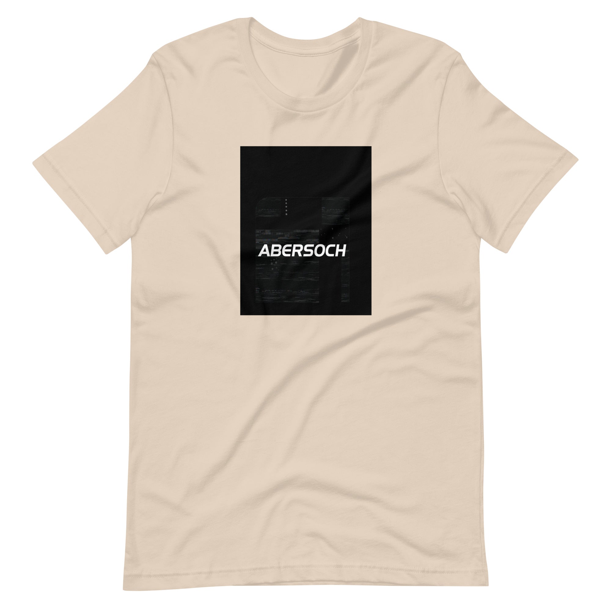 Abersoch Typography Distressed Black Staple T-Shirt image 5