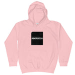 Abersoch Typography Black Square Girls Hoodie image 3