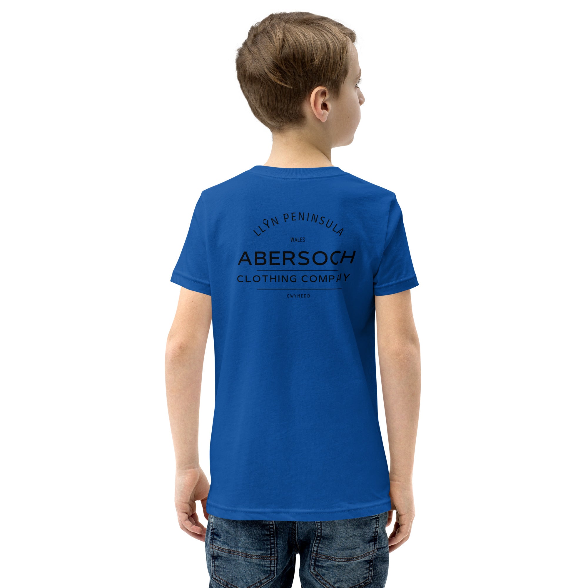 Abersoch Clothing Company Black Boys Short Sleeve T-Shirt image 2