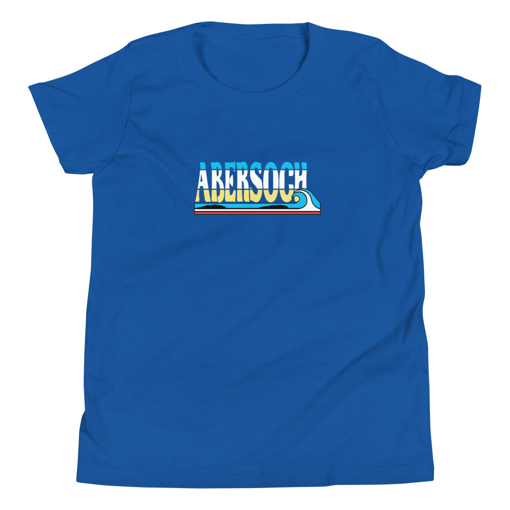 Abersoch Ocean Wave Boys Short Sleeve T-Shirt image 0
