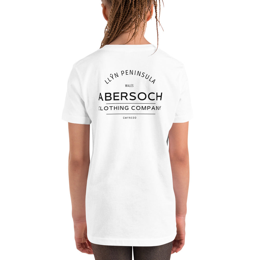 Abersoch Clothing Company Black Girls Short Sleeve T-Shirt image 3