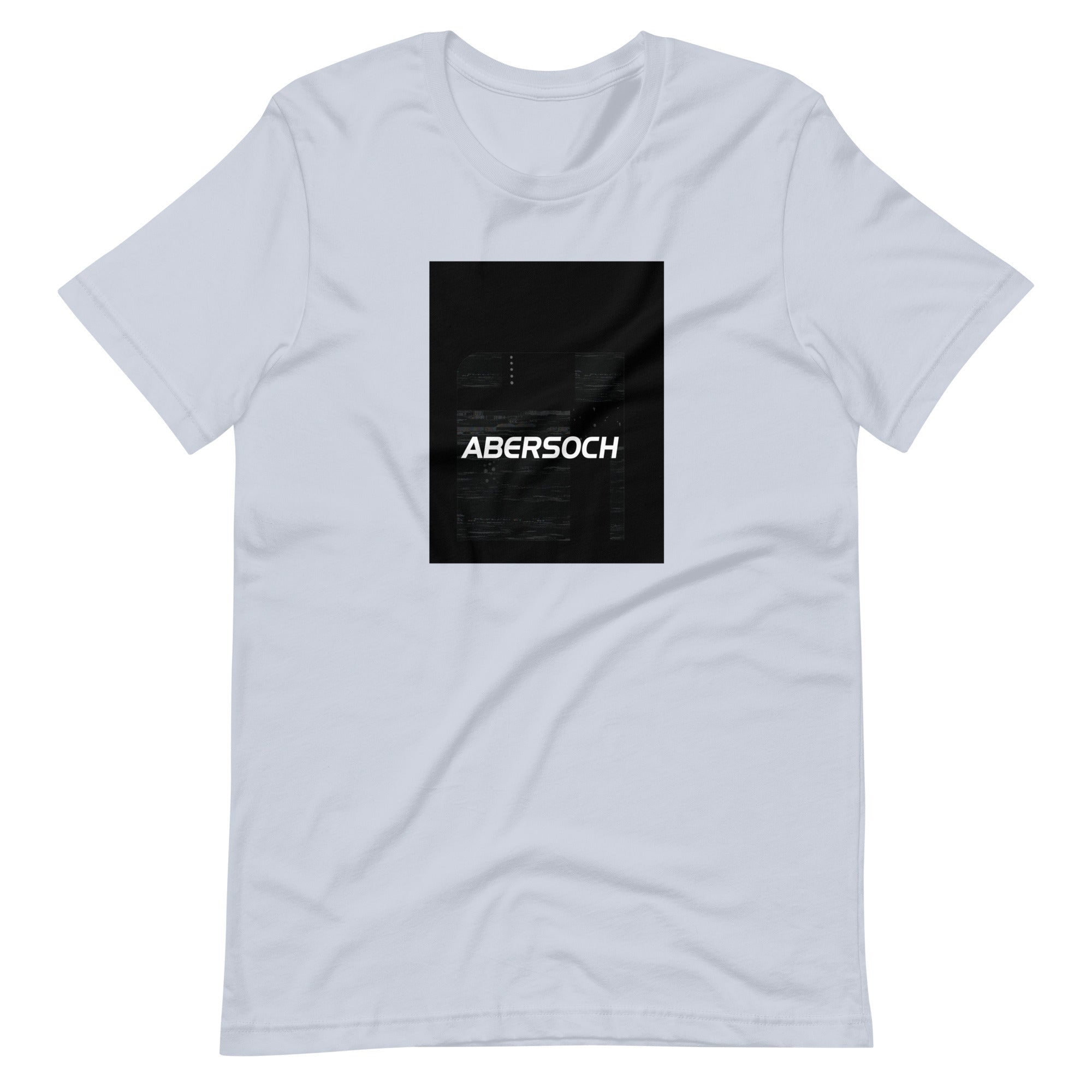 Abersoch Typography Distressed Black Staple T-Shirt image 2