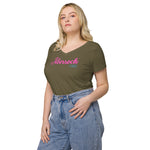 Abersoch PWR Women’s Ffitted V-neck T-shirt image 0