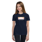 Abersoch Sunset Line Girls Short Sleeve T-Shirt image 1