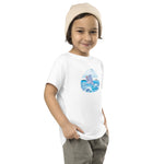 Cute Dolphin Wearing Wreath Flower Toddler Short Sleeve Tee image 5