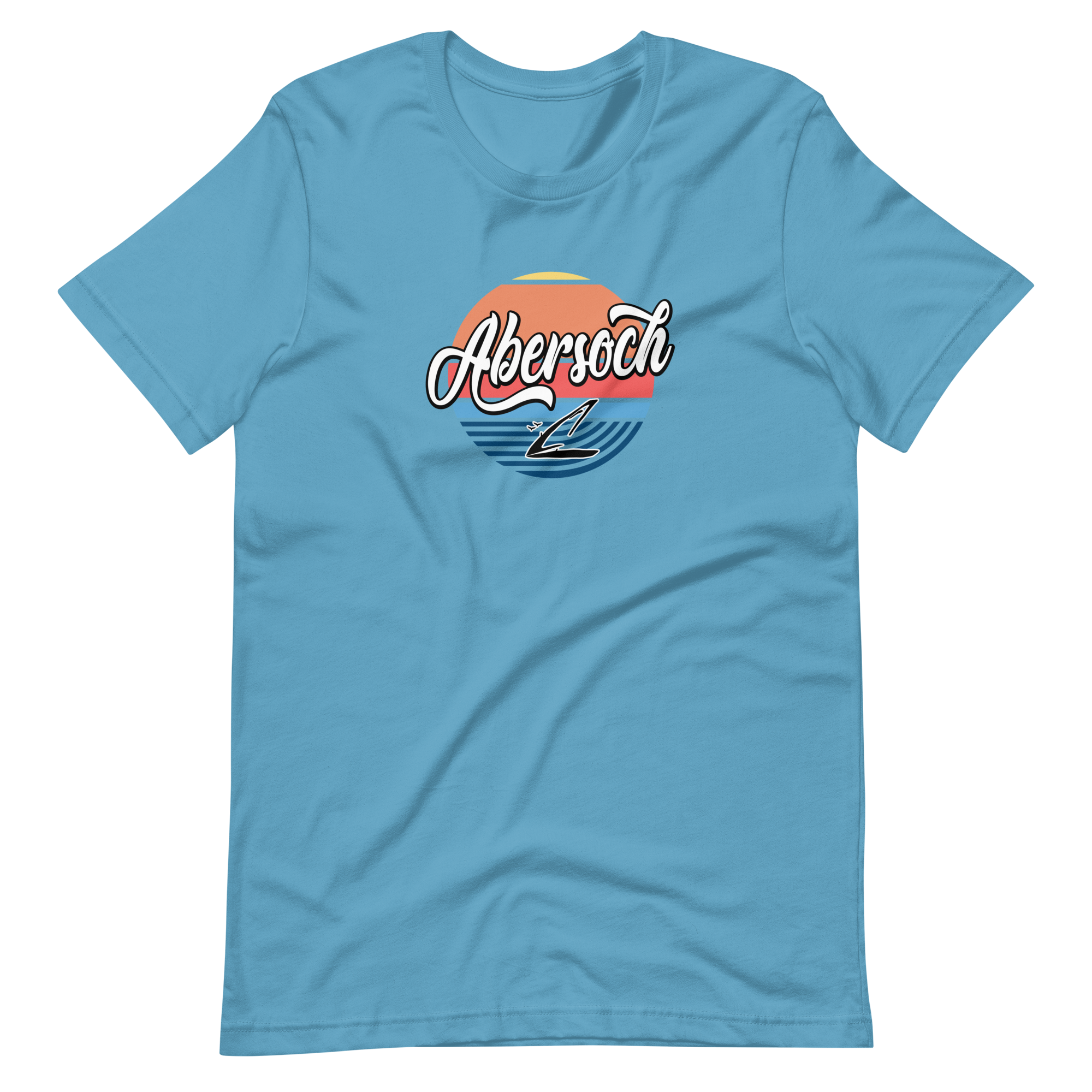Abersoch Logo Retro Beach Staple T-Shirt image 11