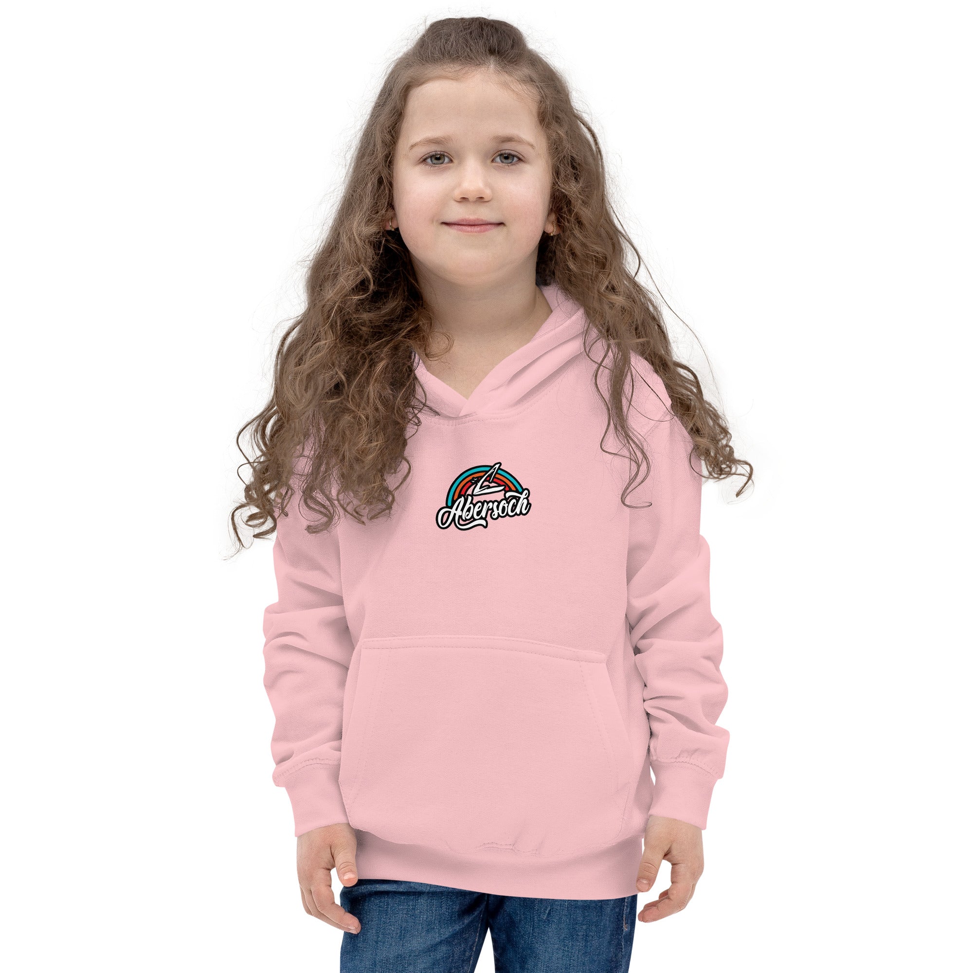 Abersoch Rainbow Girls Hoodie image 3