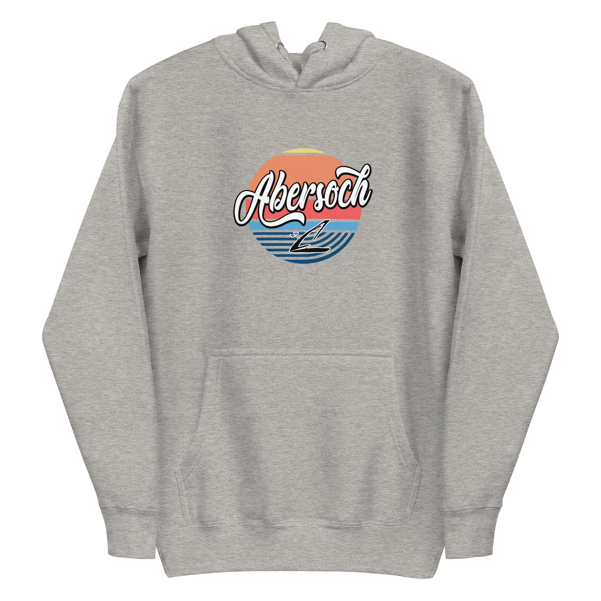 Abersoch Logo Retro Beach Premium Hoodie image 4