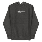 Abersoch Cursive Typography Women Premium Hoodie - M, Charcoal Heather image