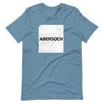 Abersoch Typography Distressed White Square Staple T-Shirt image 9