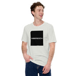 Abersoch Typography Black Square T-Shirt image 0