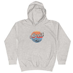 Abersoch Logo Retro Beach Girls Hoodie image 2