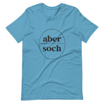 Abersoch Typography Black Circle Staple Women T-Shirt image 2