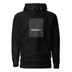 Abersoch Typography Distressed Black Women Premium Hoodie image 1