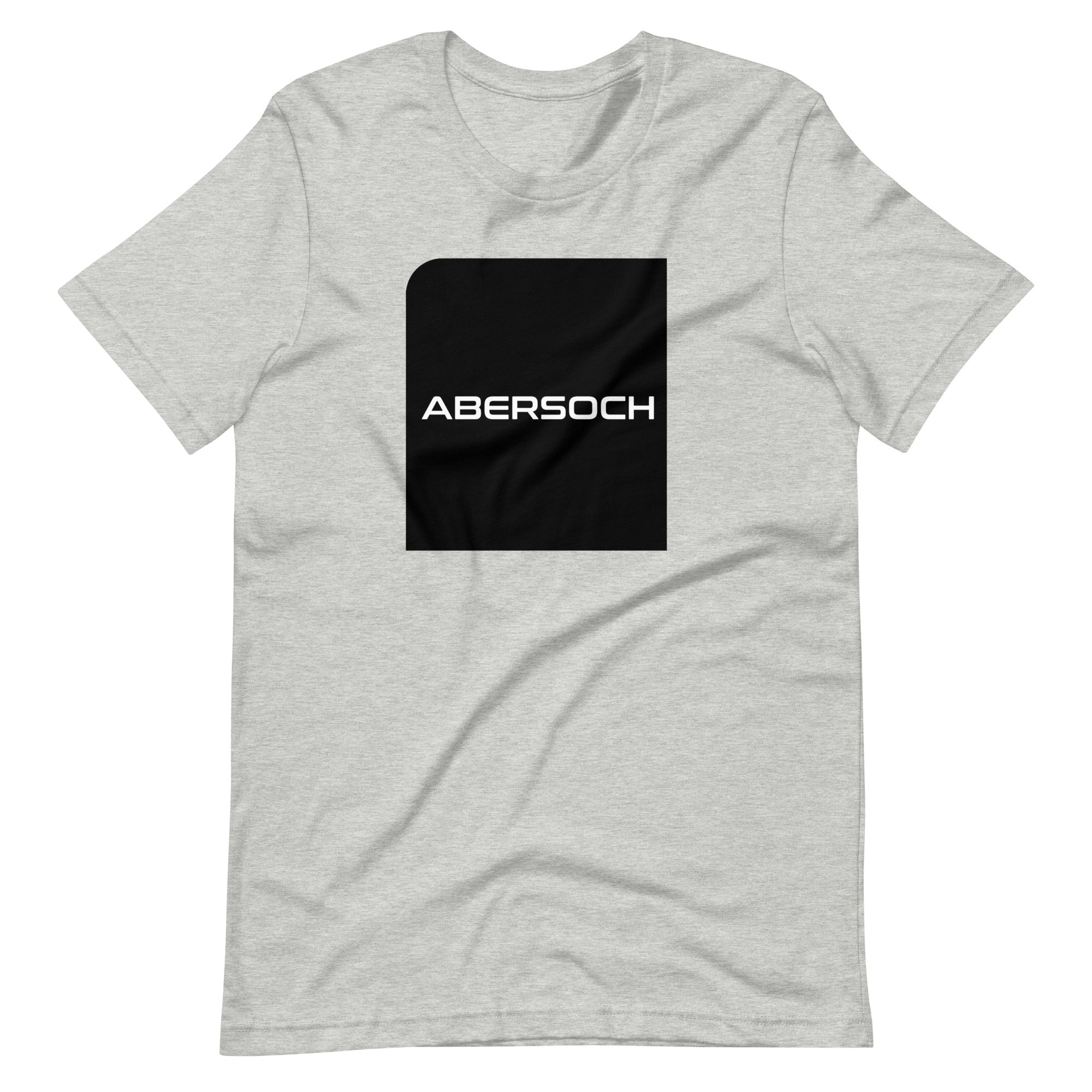 Abersoch Typography Black Square T-Shirt image 6