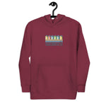 Abersoch Retro Women Premium Hoodie - L, Maroon image