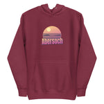 Abersoch Retro Sunset Women Premium Hoodie image 2