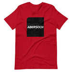 Abersoch Typography Distressed Black Square Staple T-Shirt image 9
