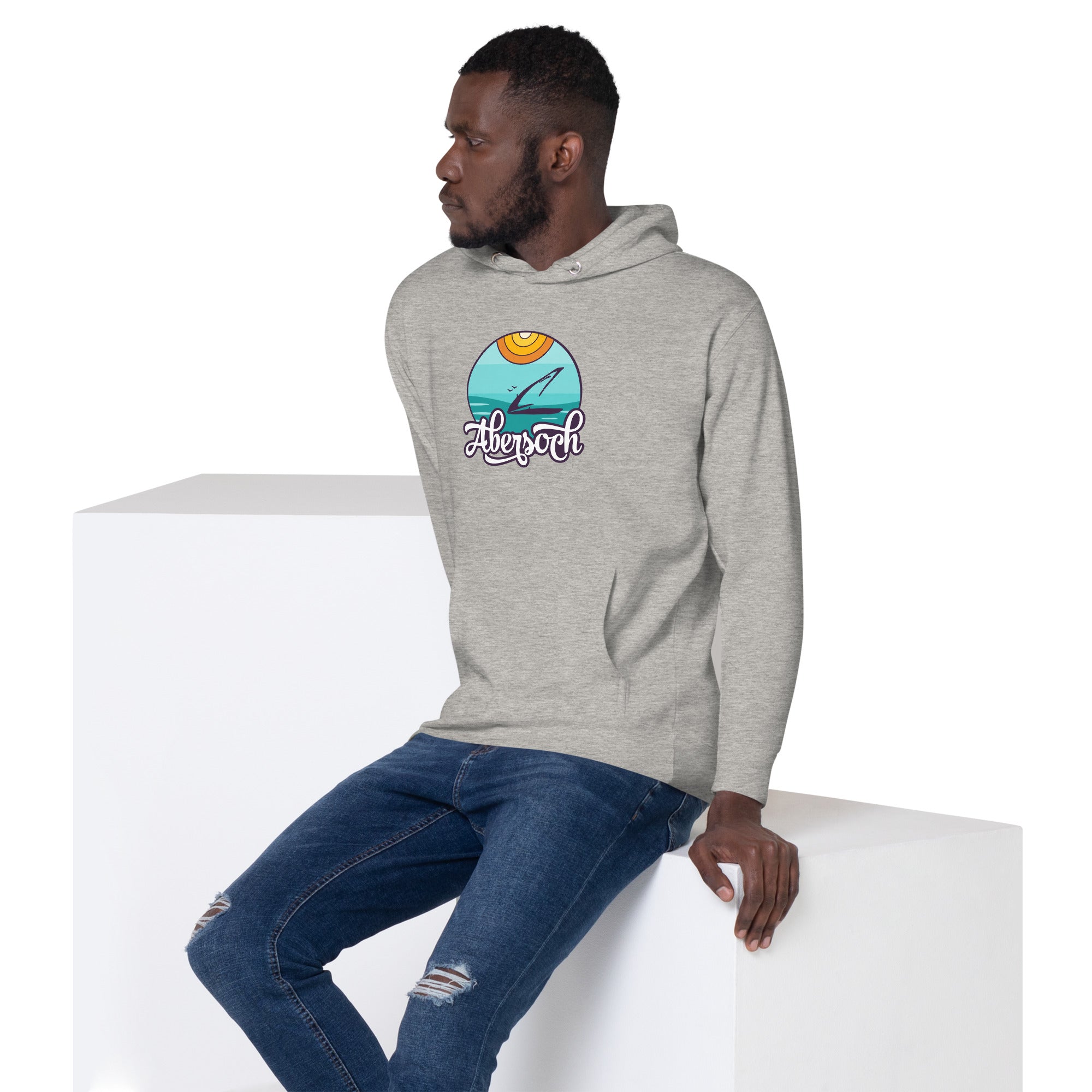 Abersoch Sea Beach Premium Hoodie image 1