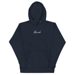 Abersoch Handwritten Typography Premium Hoodie image 0