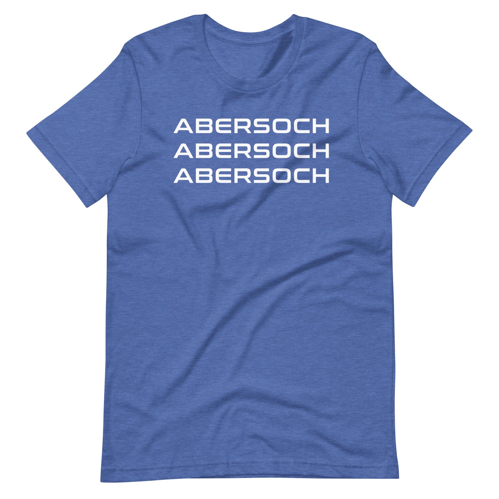 Abersoch Triple Typography White Staple T-Shirt image 6