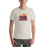 Abersoch Retro Sunset Staple T-Shirt image 0