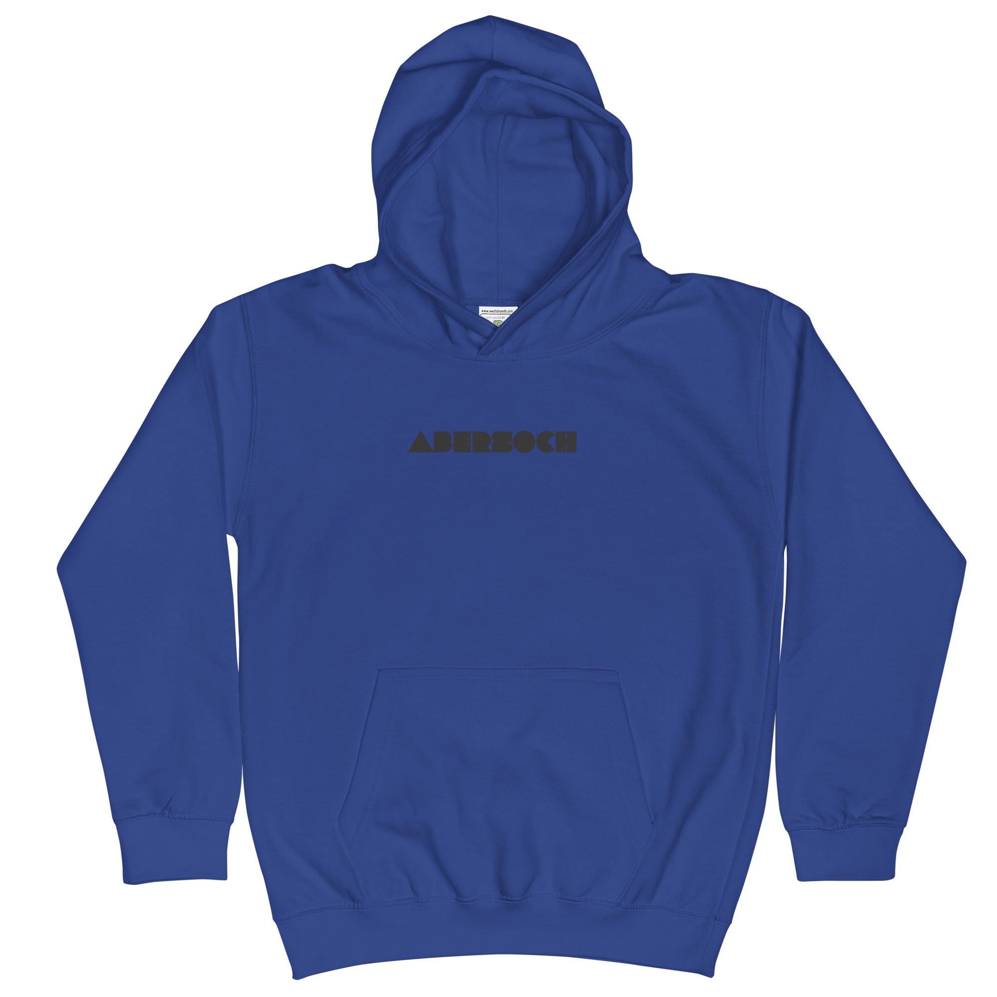 Abersoch Bold Typography Girls Hoodie image 1