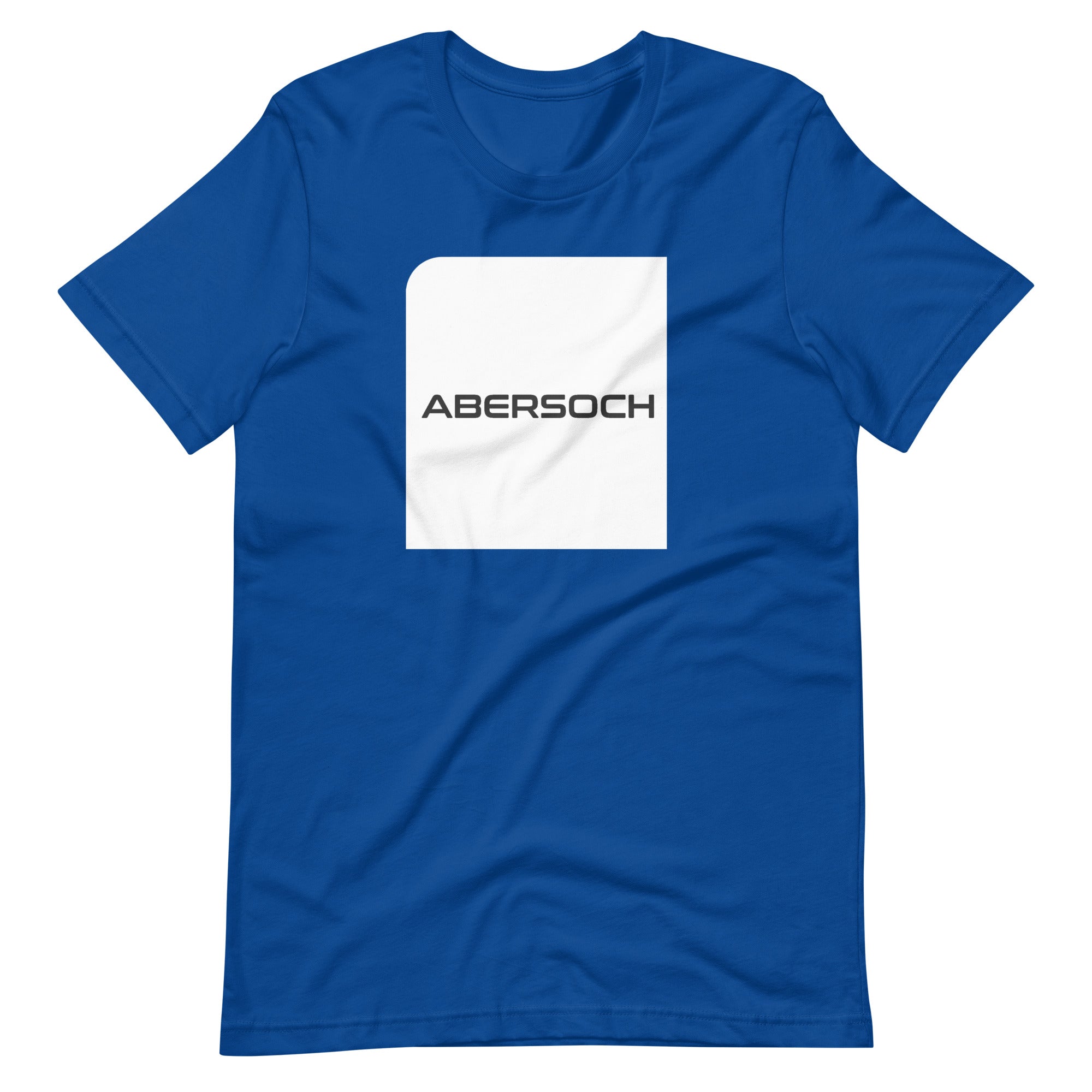 Abersoch Typography White Square Staple T-Shirt image 5