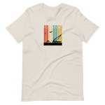 Abersoch Logo Retro Vintage Staple T-Shirt image 8