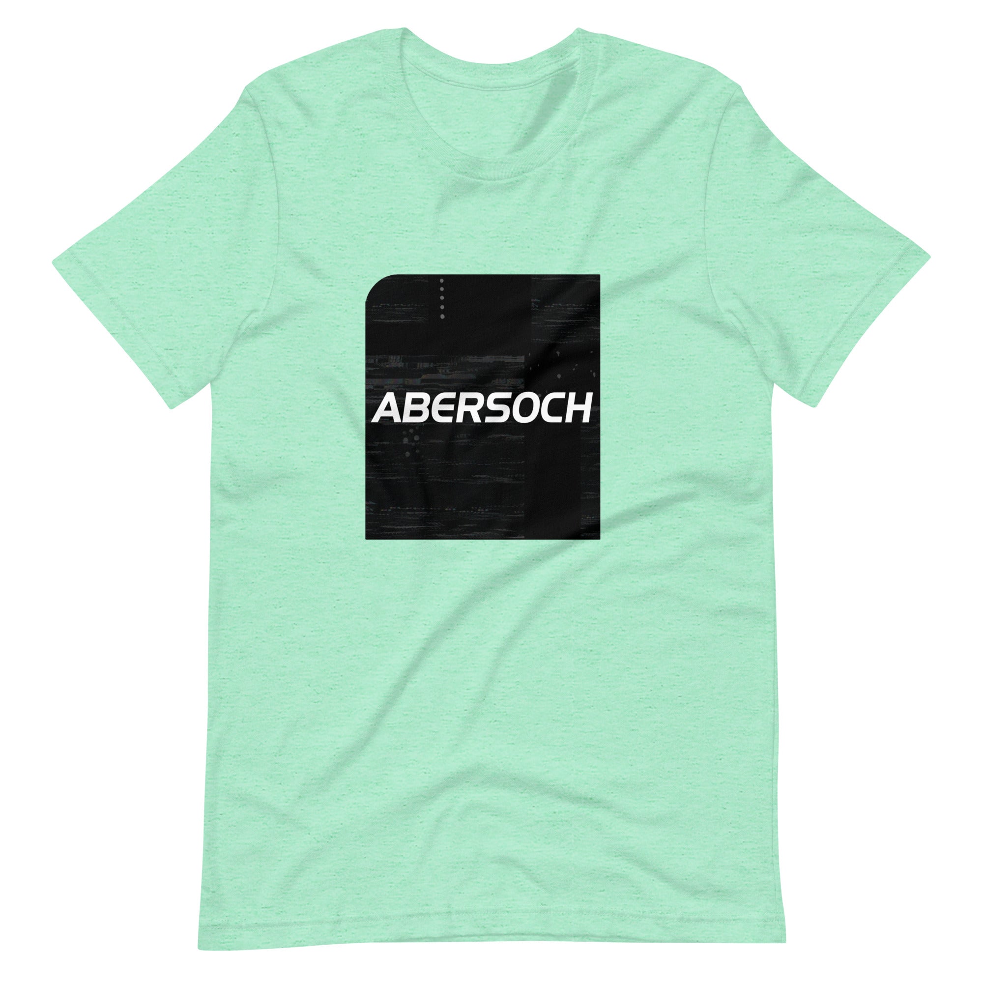 Abersoch Typography Distressed Black Square Staple Women T-Shirt image 2