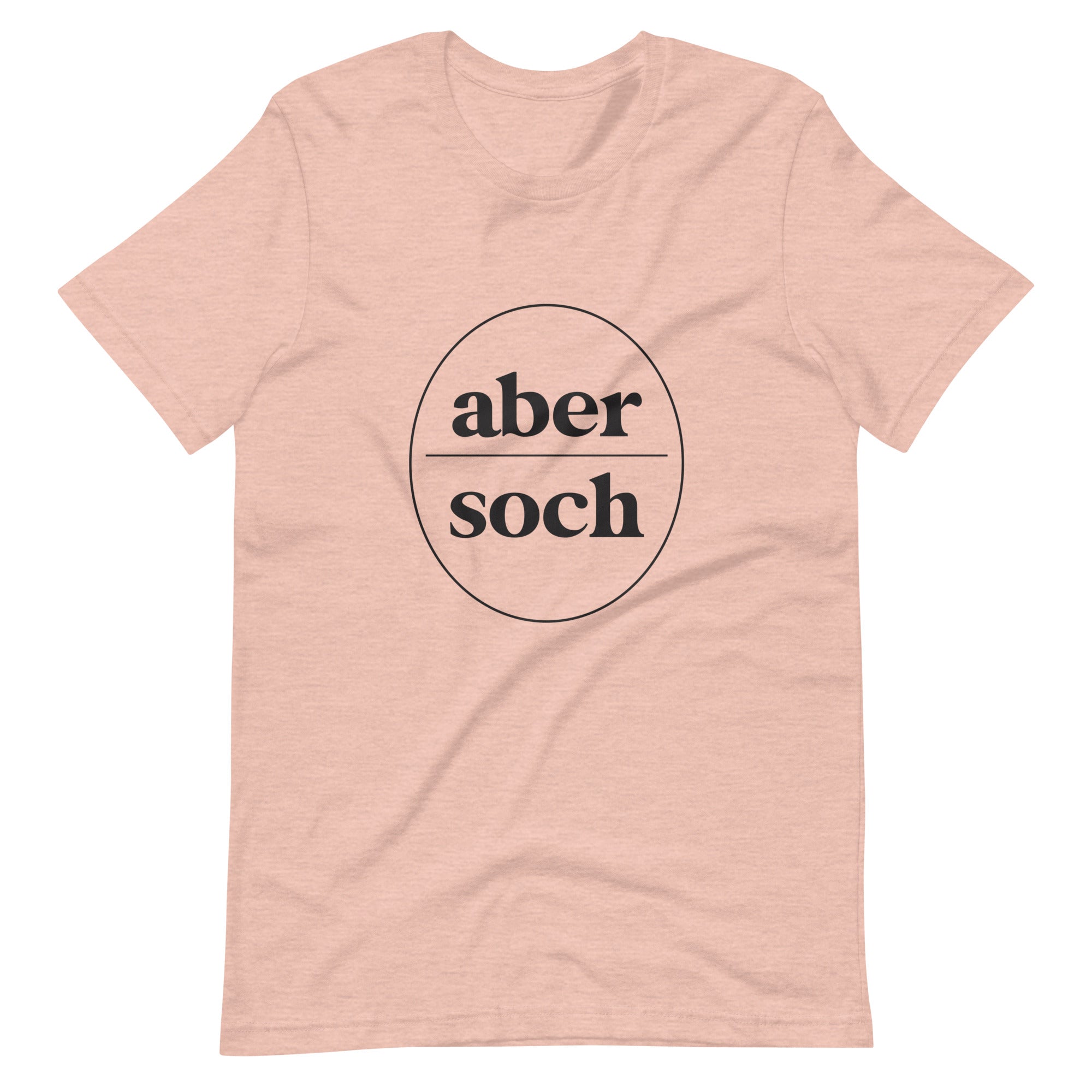 Abersoch Typography Black Circle Staple Women T-Shirt image 5